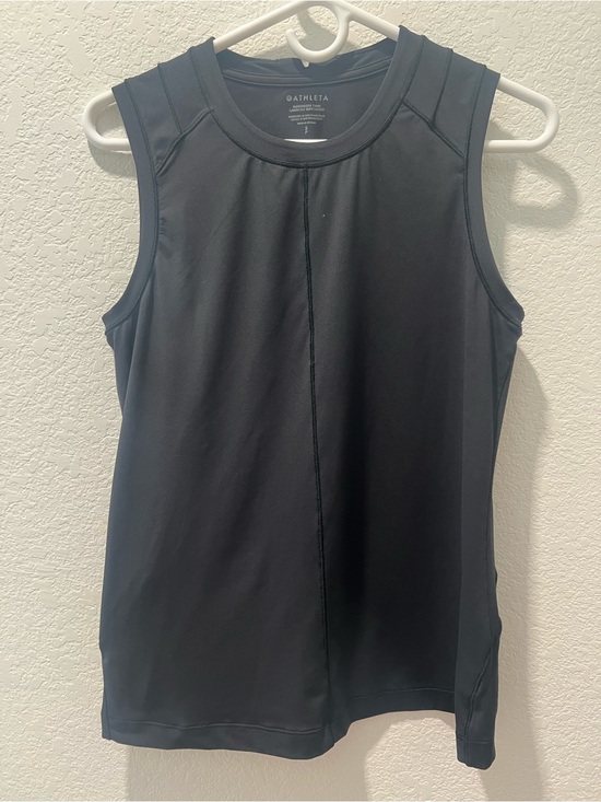 Athleta Tops - Athleta Sunchaser Tank Black Sleeveless Athletic Top Size Small